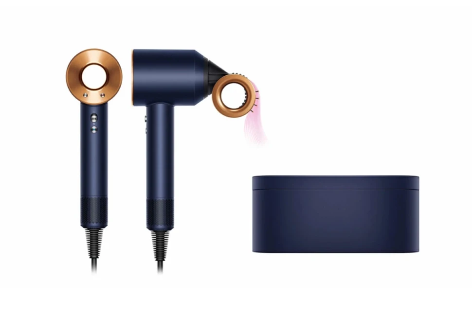 Фен Dyson Supersonic HD15, Синий/Бронзовый