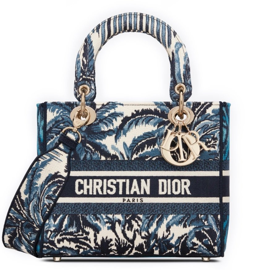 СУМКА Dior LADY D-LITE, МОДЕЛЬ СРЕДНЕГО ФОРМАТА