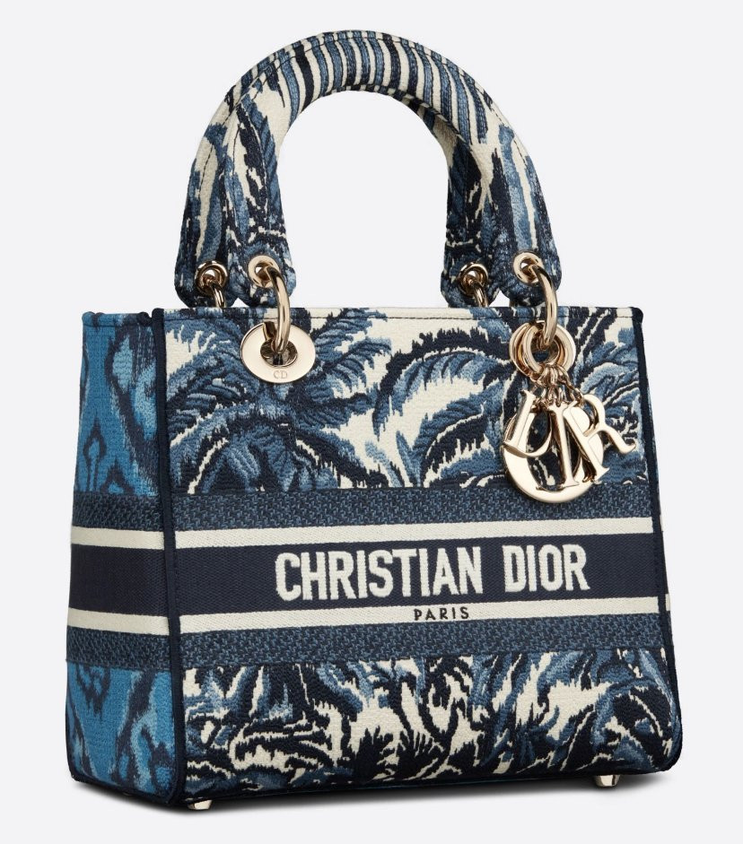СУМКА Dior LADY D-LITE, МОДЕЛЬ СРЕДНЕГО ФОРМАТА