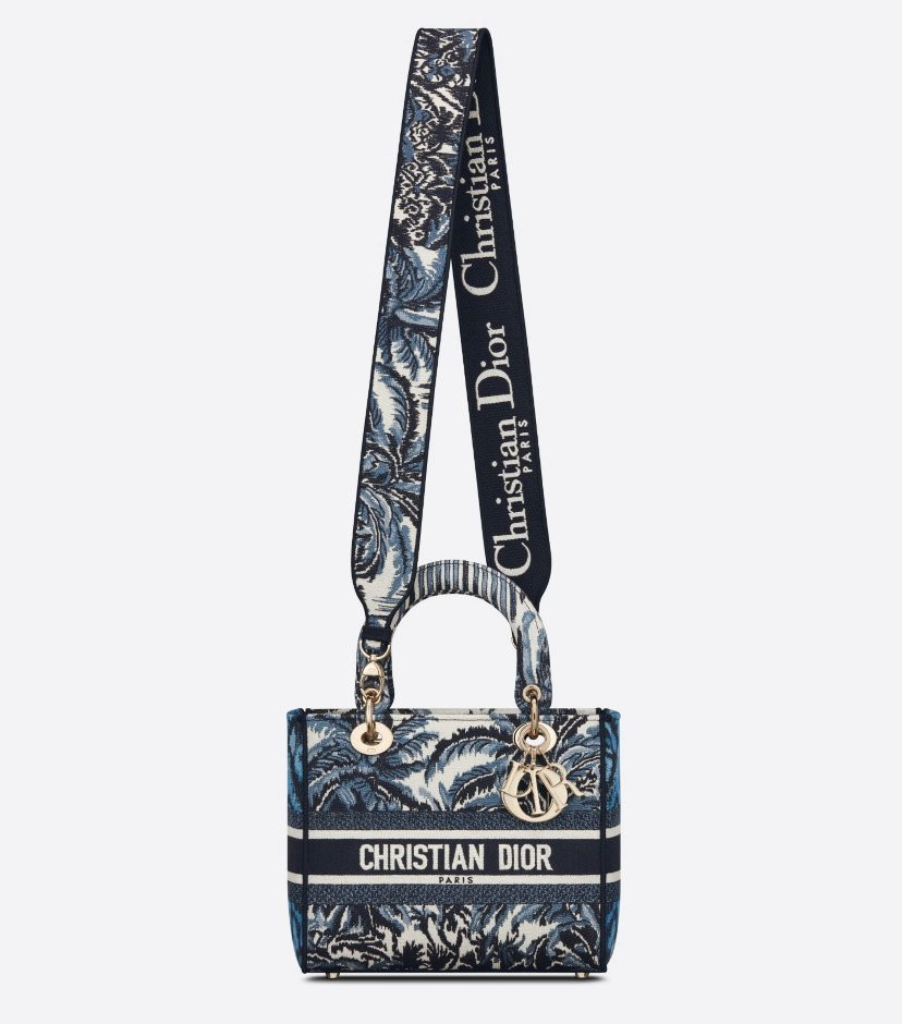 СУМКА Dior LADY D-LITE, МОДЕЛЬ СРЕДНЕГО ФОРМАТА