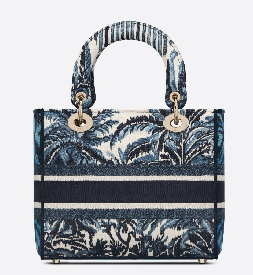 СУМКА Dior LADY D-LITE, МОДЕЛЬ СРЕДНЕГО ФОРМАТА