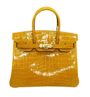 Сумка Hermes Birkin 30 в крокодиловой коже Niloticus