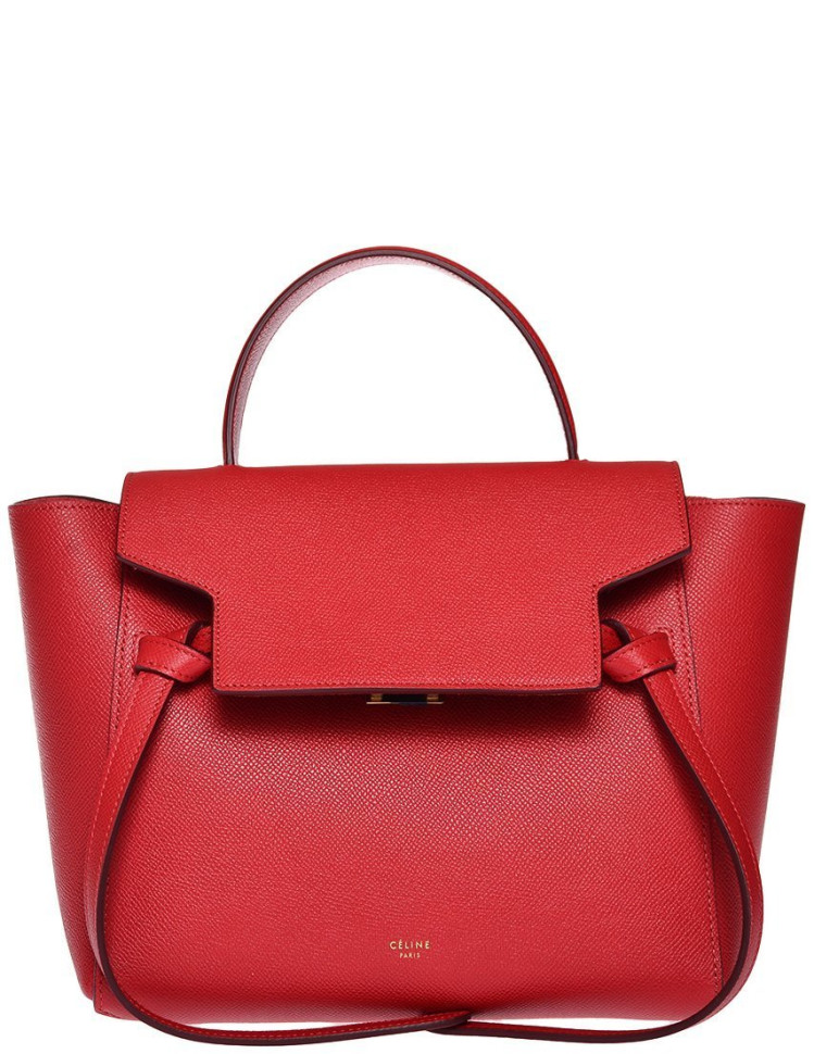 Сумка Celine MICRO BELT BAG из зернистой кожи