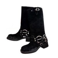 Высокие сапоги Miu miu