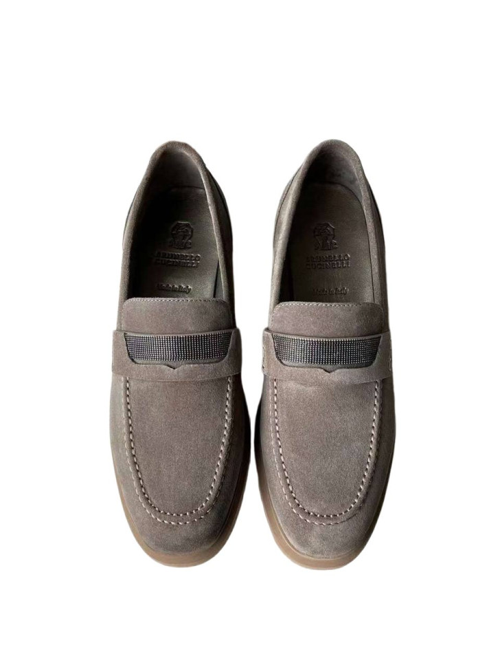 Brunello Cucinelli Замшевые лоферы