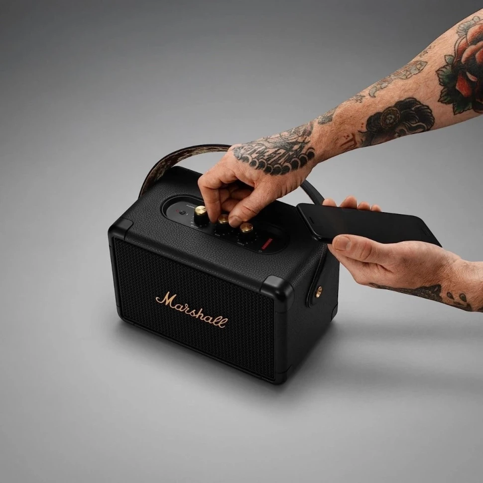 Колонка Marshall Kilburn II, Чёрный / Латунь