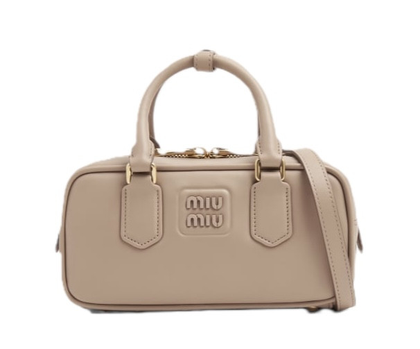 Кожаная сумка Miu Miu Arcadie