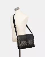 Сумка COACH Hudson Messenger с принтом лошади и кареты
