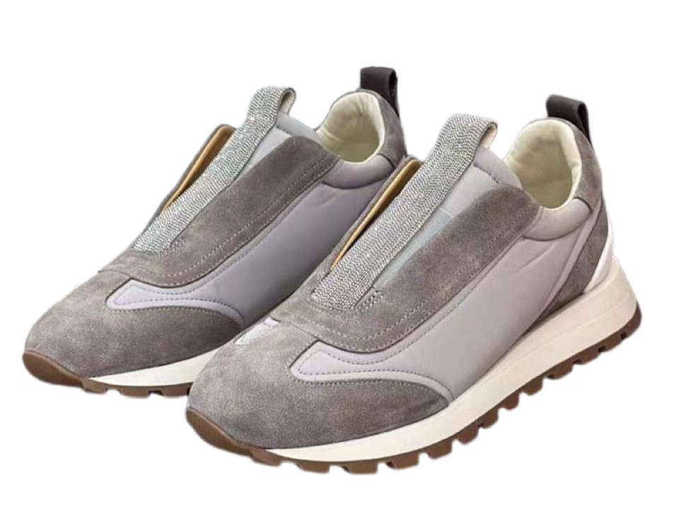 Brunello Cucinelli Комбинированные кроссовки