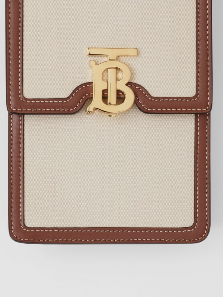 Кожаная сумка Burberry Robin