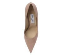 Замшевые туфли JIMMY CHOO Love 85