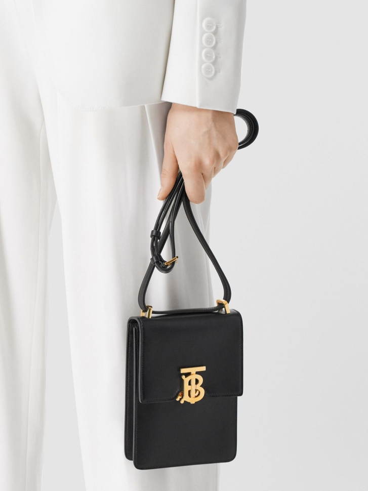 Кожаная сумка Burberry Robin
