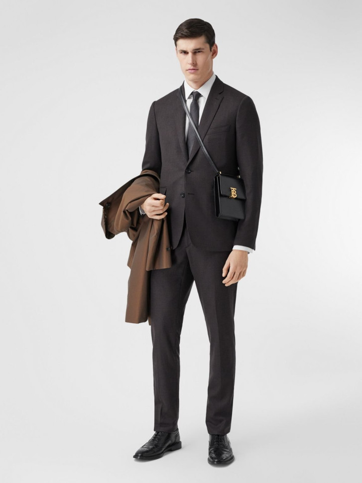 Кожаная сумка Burberry Robin
