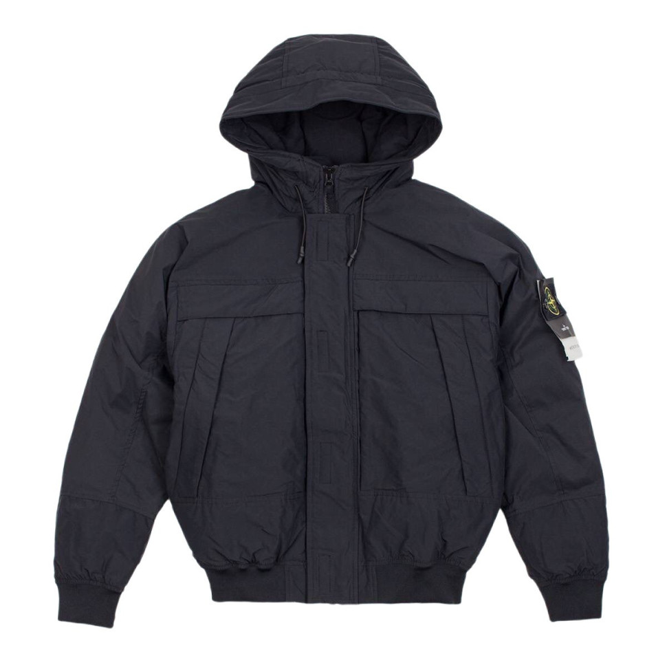 Короткий пуховик STONE ISLAND Micro Reps