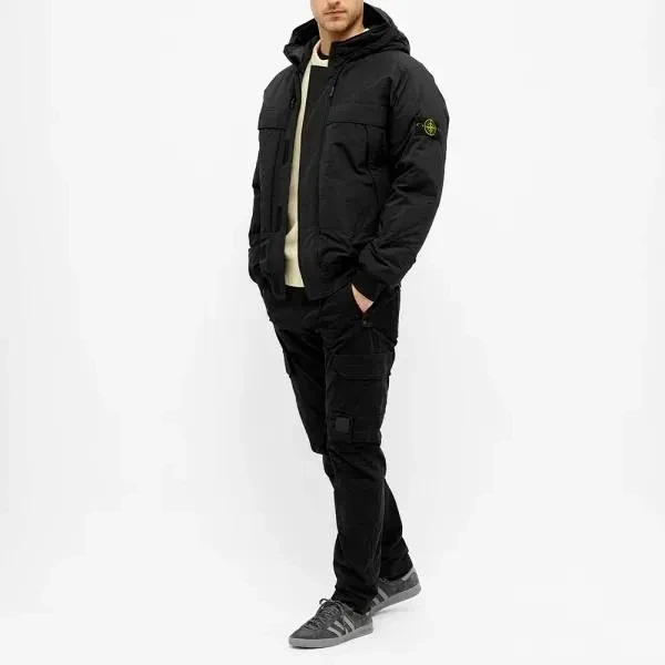 Короткий пуховик STONE ISLAND Micro Reps