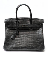 СУМКА Hermes BIRKIN 30 MATTE CROCODILE ALLIGATOR