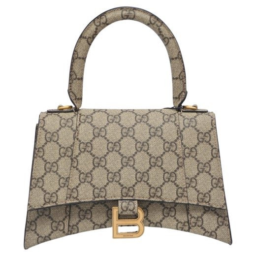Сумка Gucci X Balenciaga Hourglass Hacker Aria Supreme Canvas