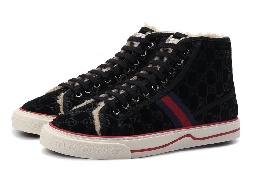 Gucci Замшевые кеды Tennis 1977
