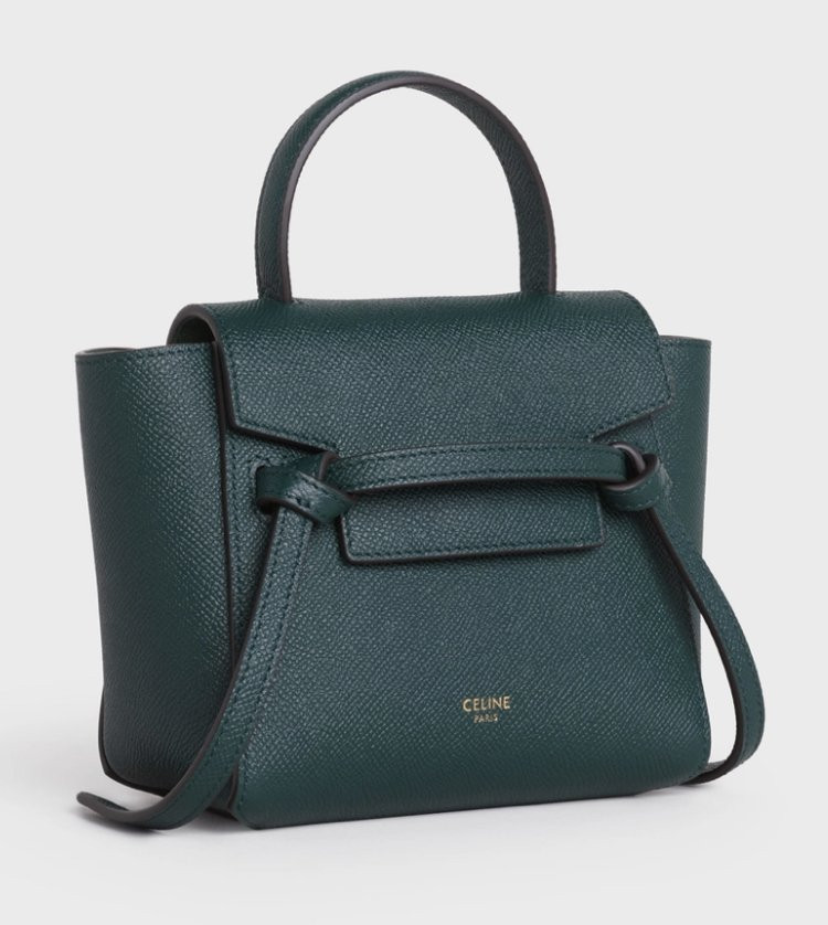 Сумка Celine PICO BELT BAG из зернистой кожи