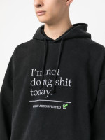 Худи VETEMENTS с принтом