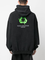 Худи VETEMENTS с принтом