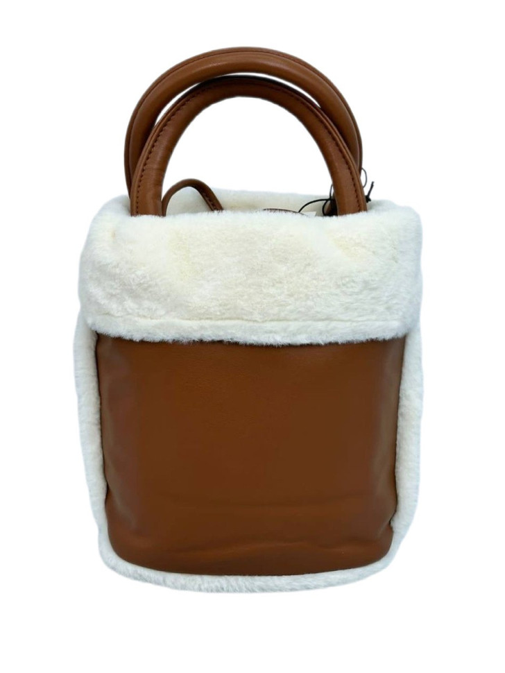 Сумка меховая Ugg Chestnut/Natural