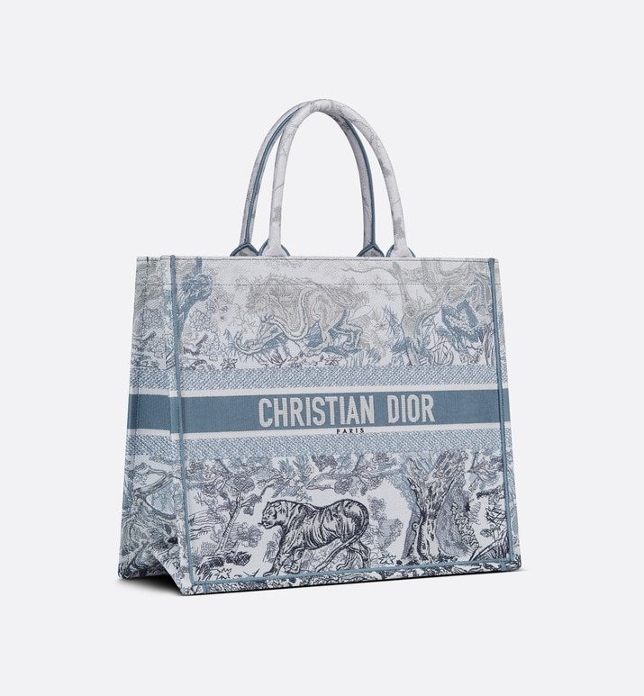 СУМКА DIOR BOOK TOTE, МОДЕЛЬ БОЛЬШОГО ФОРМАТА