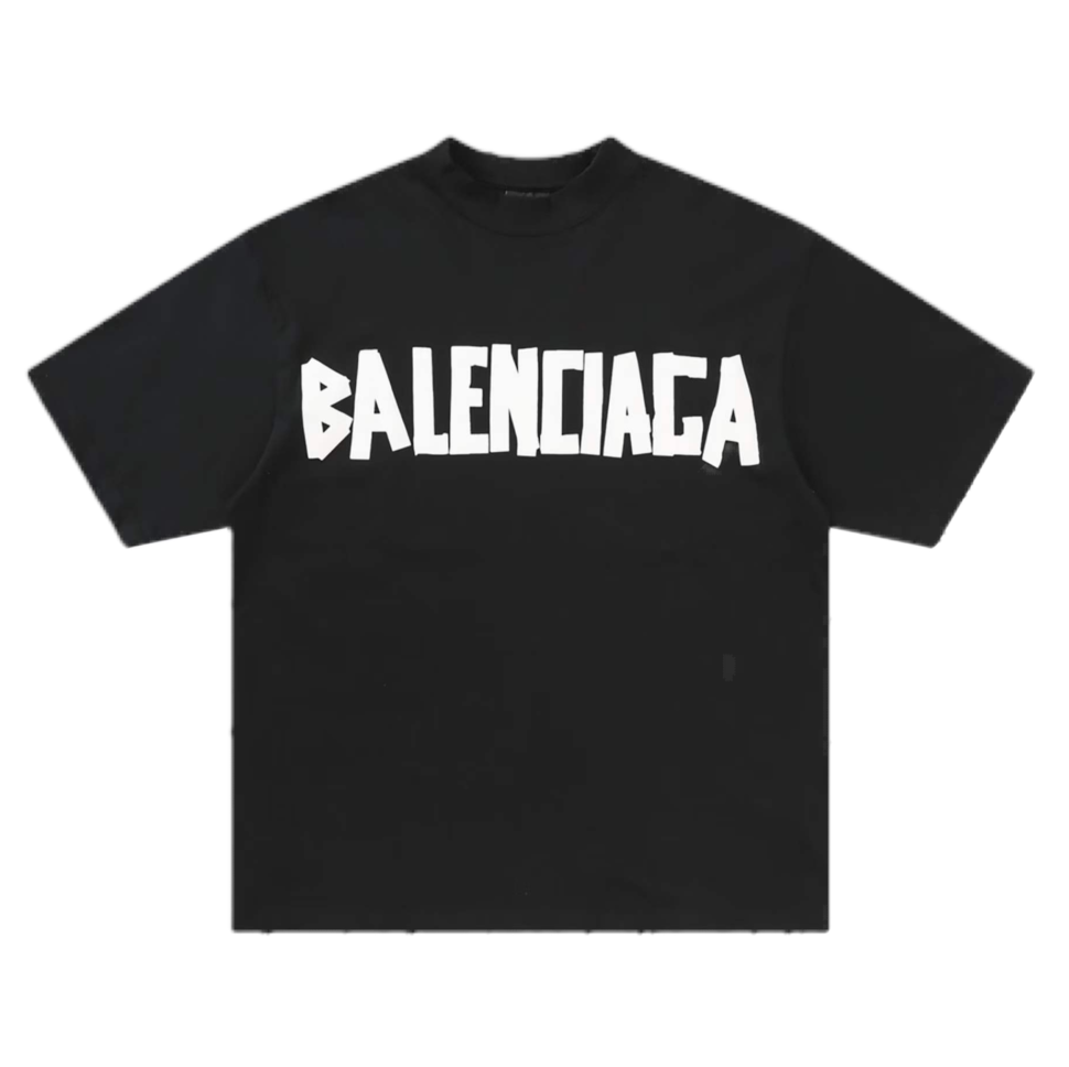 Футболка Balenciaga Tape Type Tee