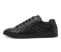 Fendi Кожаные кеды