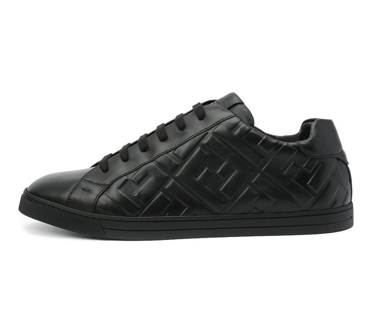 Fendi Кожаные кеды