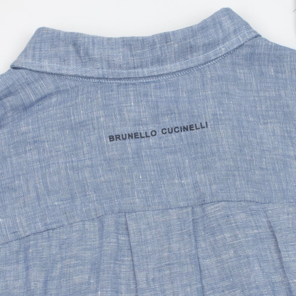 Льняной костюм Brunello Cucinelli