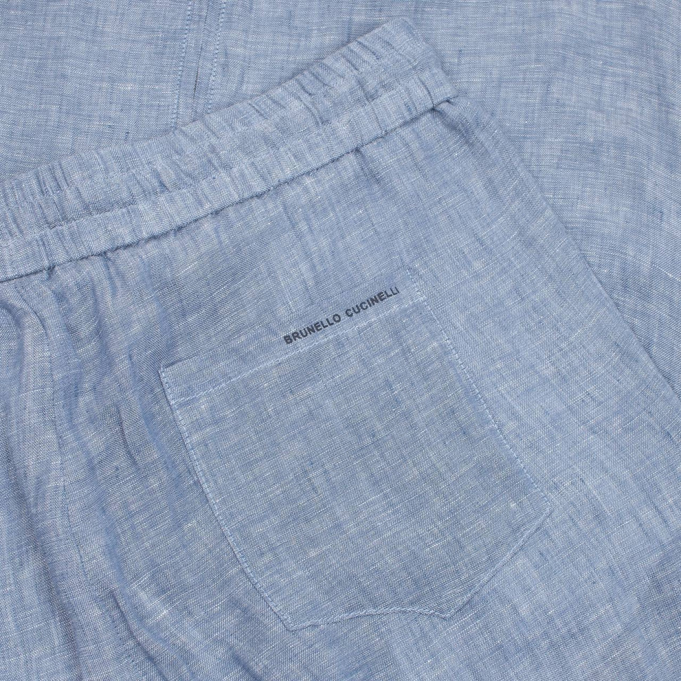 Льняной костюм Brunello Cucinelli