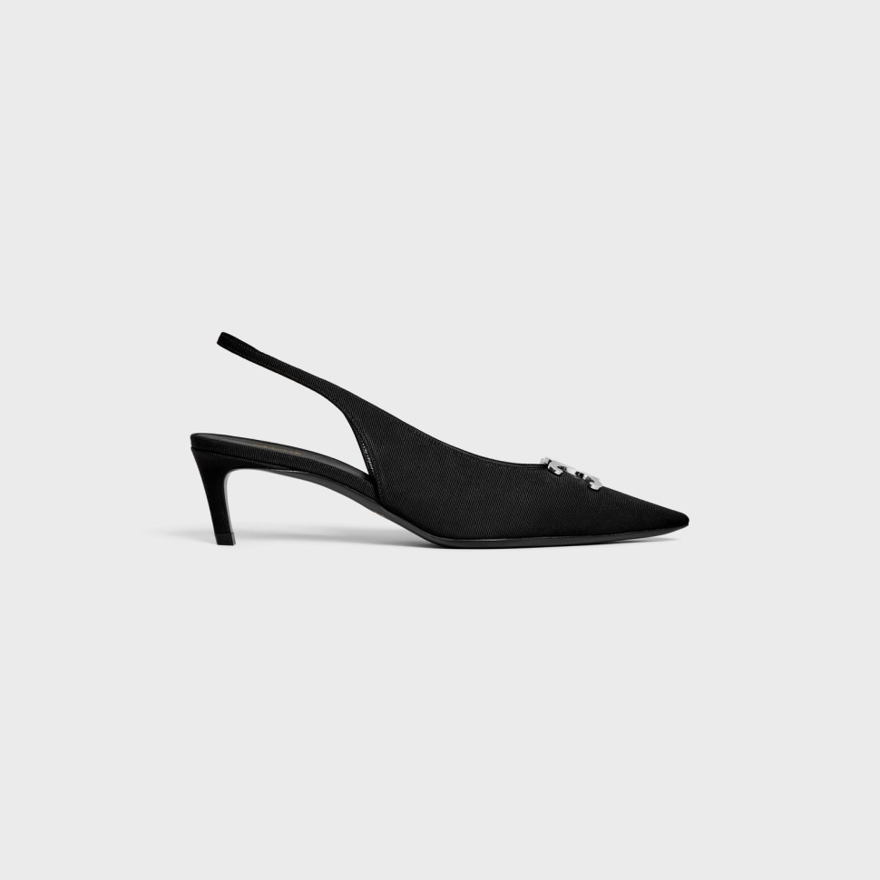 Туфли Celine ALMA TRIOMPHE ИЗ GROS-GRAIN