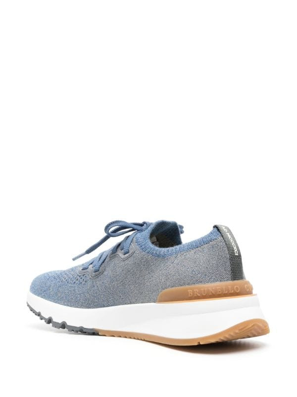 Brunello Cucinelli Текстильные кроссовки