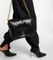 Кожаная сумка Loewe Gate