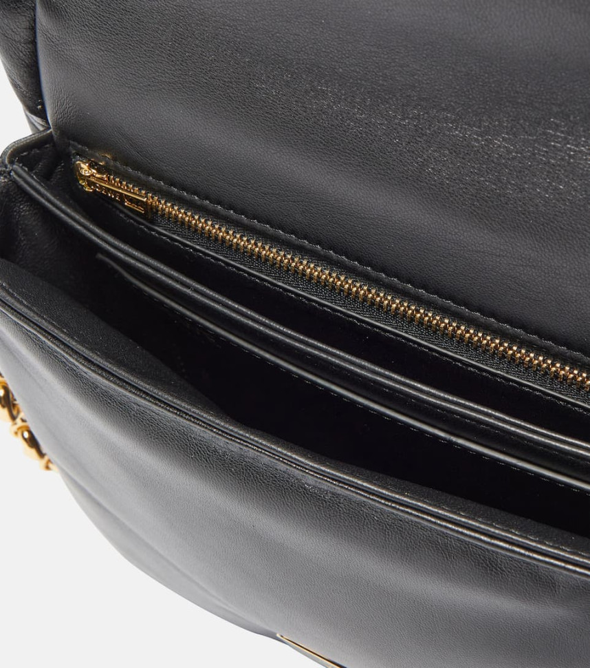 Кожаная сумка Loewe Gate
