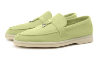 Loro Piana Замшевые лоферы Summer Charms Walk
