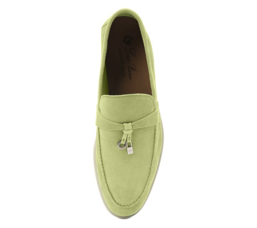 Loro Piana Замшевые лоферы Summer Charms Walk