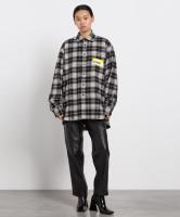 Хлопковая рубашка VETEMENTS