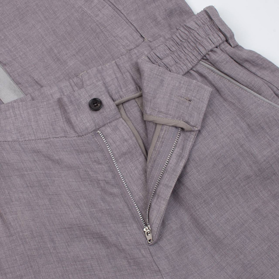 Льняной костюм Zegna