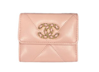 Визитница CHANEL 19 с клапаном