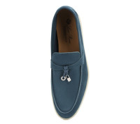 Loro Piana Замшевые лоферы Summer Charms Walk