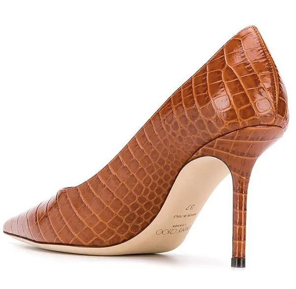Кожаные туфли JIMMY CHOO Love 85