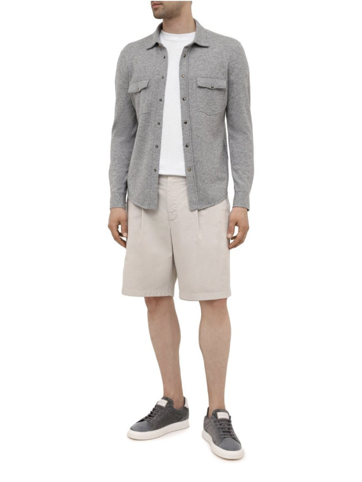 Brunello Cucinelli ЗАМШЕВЫЕ КЕДЫ