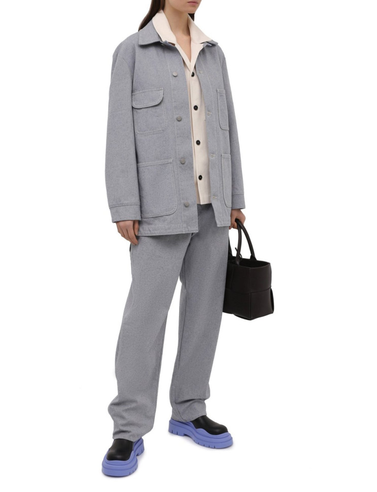 Кожаные ботинки Bottega Veneta BV Tire