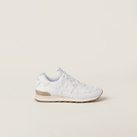 Miu Miu x New Balance Джинсовые кроссовки New Balance 574 x Miu Miu