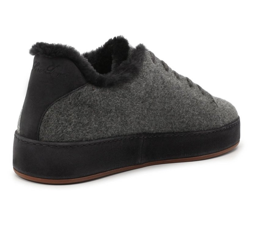 Loro Piana Текстильные кеды Winter Nuages