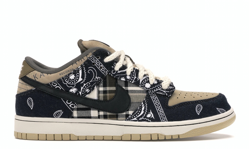 Nike КРОССОВКИ NIKE X TRAVIS SCOTT SB DUNK LOW 'Cactus Jack'