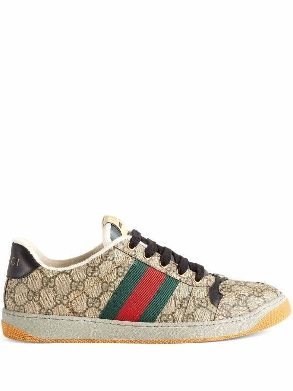 Gucci кроссовки Screener с логотипом GG