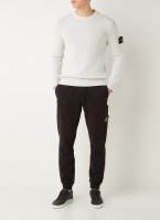 Хлопковый свитер STONE ISLAND в рубчик